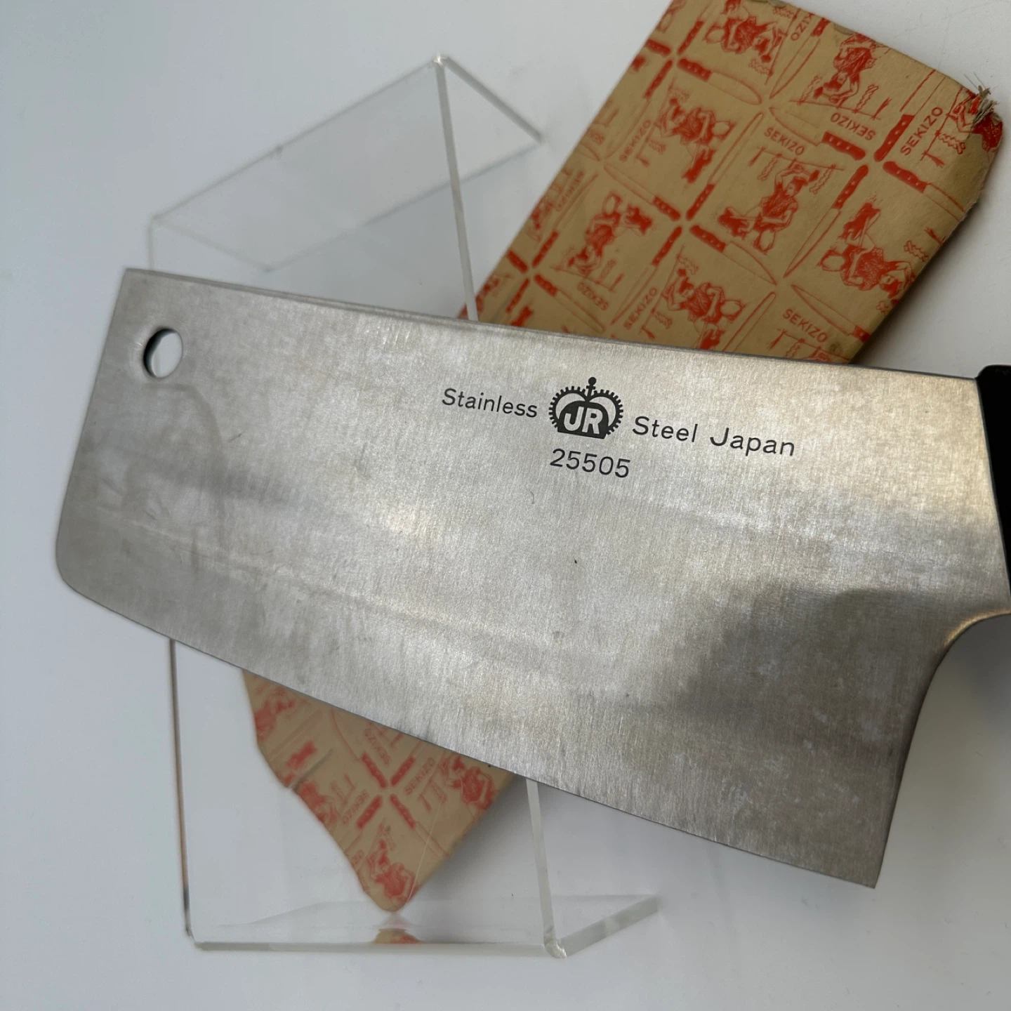 Sekizo JR Stainless Steel Meat Cleaver