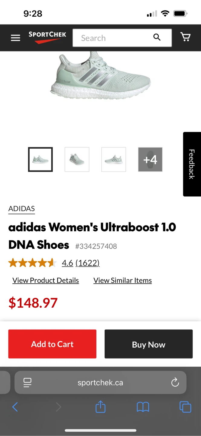 Adidas Ultraboost 1.0 DNA Light Green - photo 2