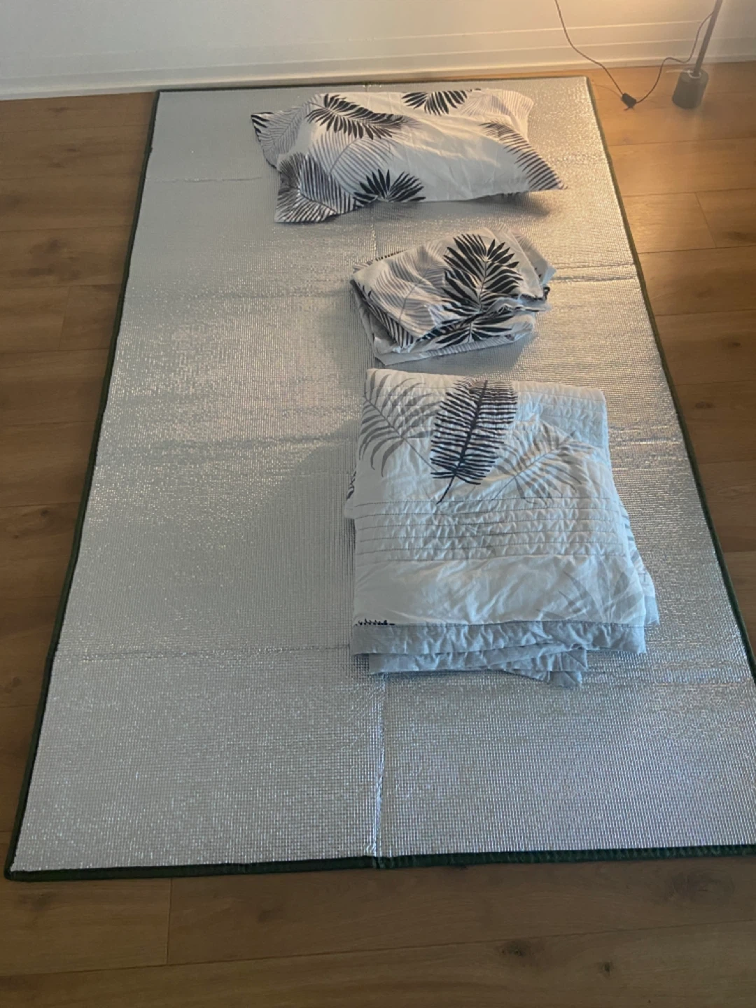 Last chance!!! Leaf Print Duvet Cover & comforter Set - photo 3