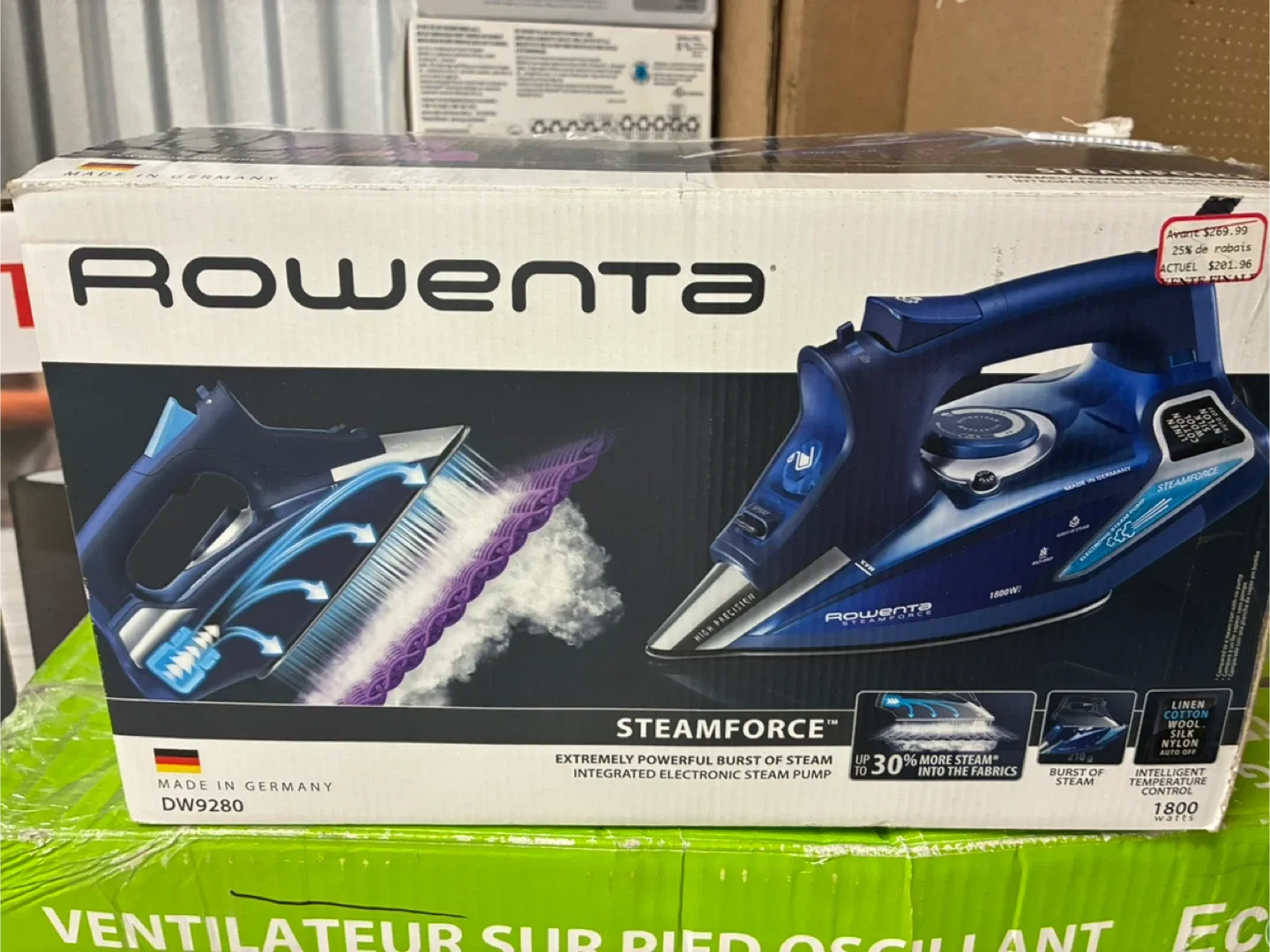 Rowenta Steamforce DW9280 Iron image indicator(2)