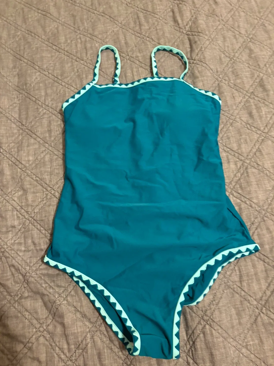 Girl's Swimsuit & Coverup - Size 13-14Y