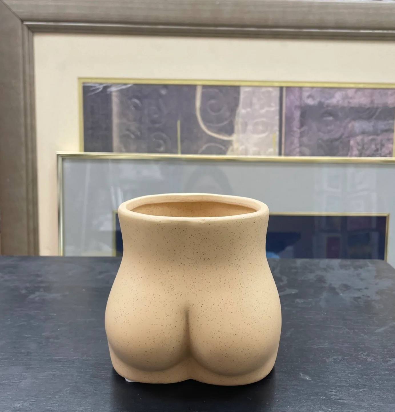 Butt Planter Body Vase - Sandy Nude Bottom image indicator(7)