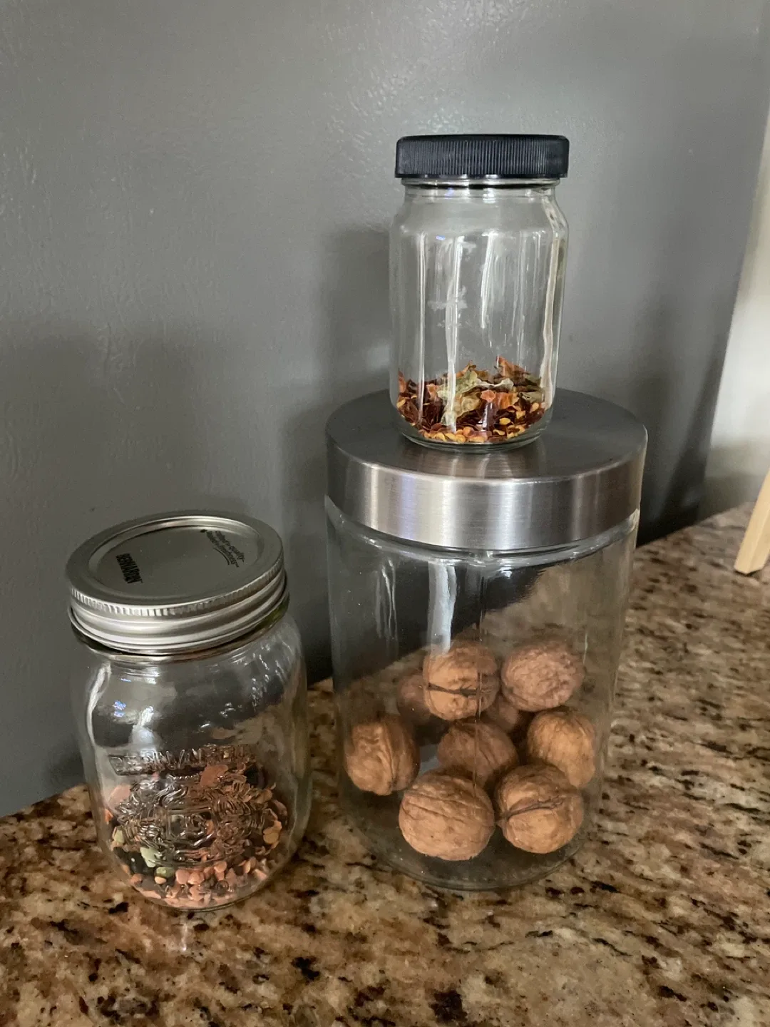 Assorted Glass Jars for Storage image indicator(2)