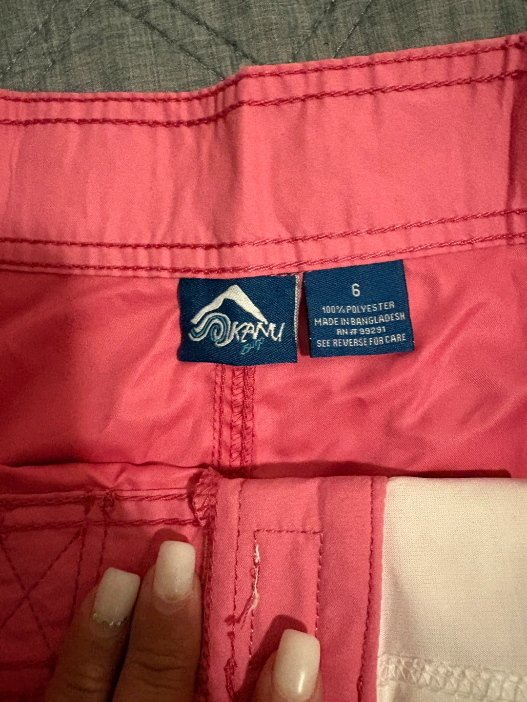 Kanu Surf Board Shorts - Pink, Size 6 - photo 5