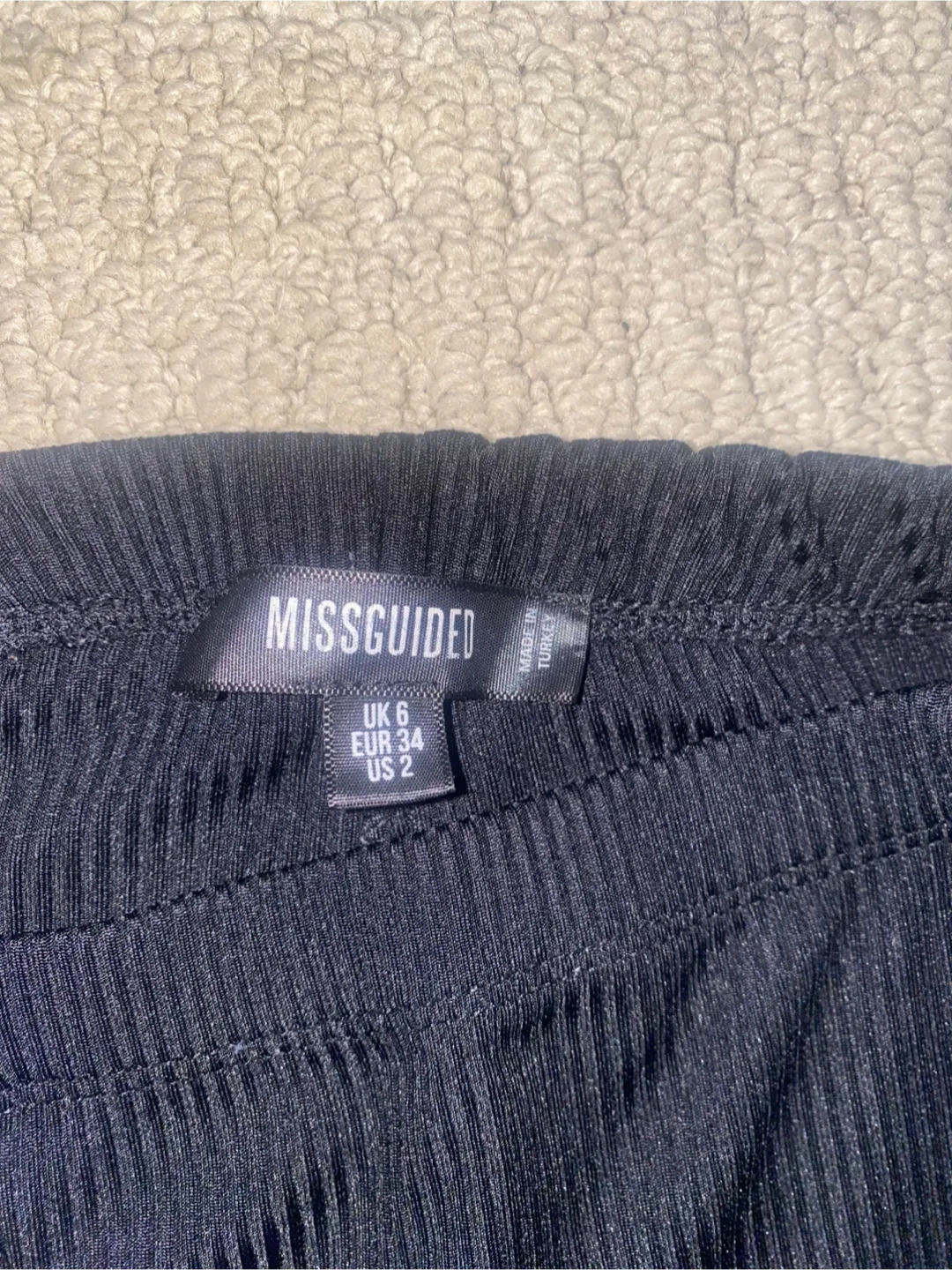 Missguided Black Flare Pants - US 2 image indicator(5)