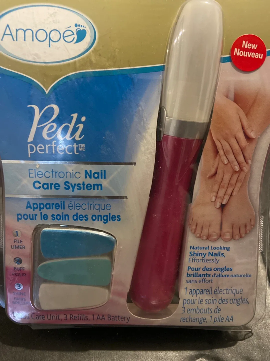 Amope Pedi Perfect Electronic Nail Care System