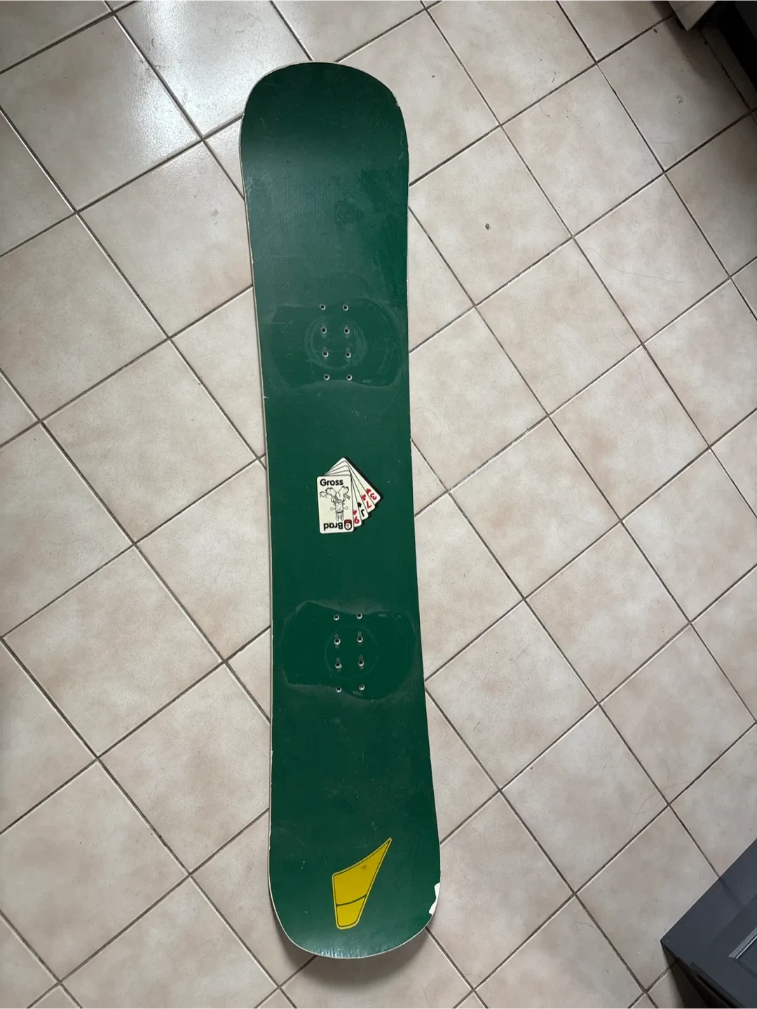 Brad Gross Snowboard - Green