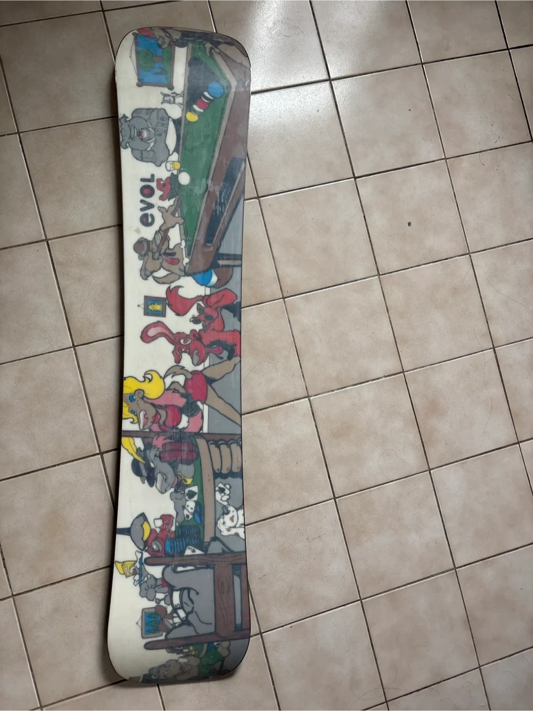 Brad Gross Snowboard - Green image indicator(2)