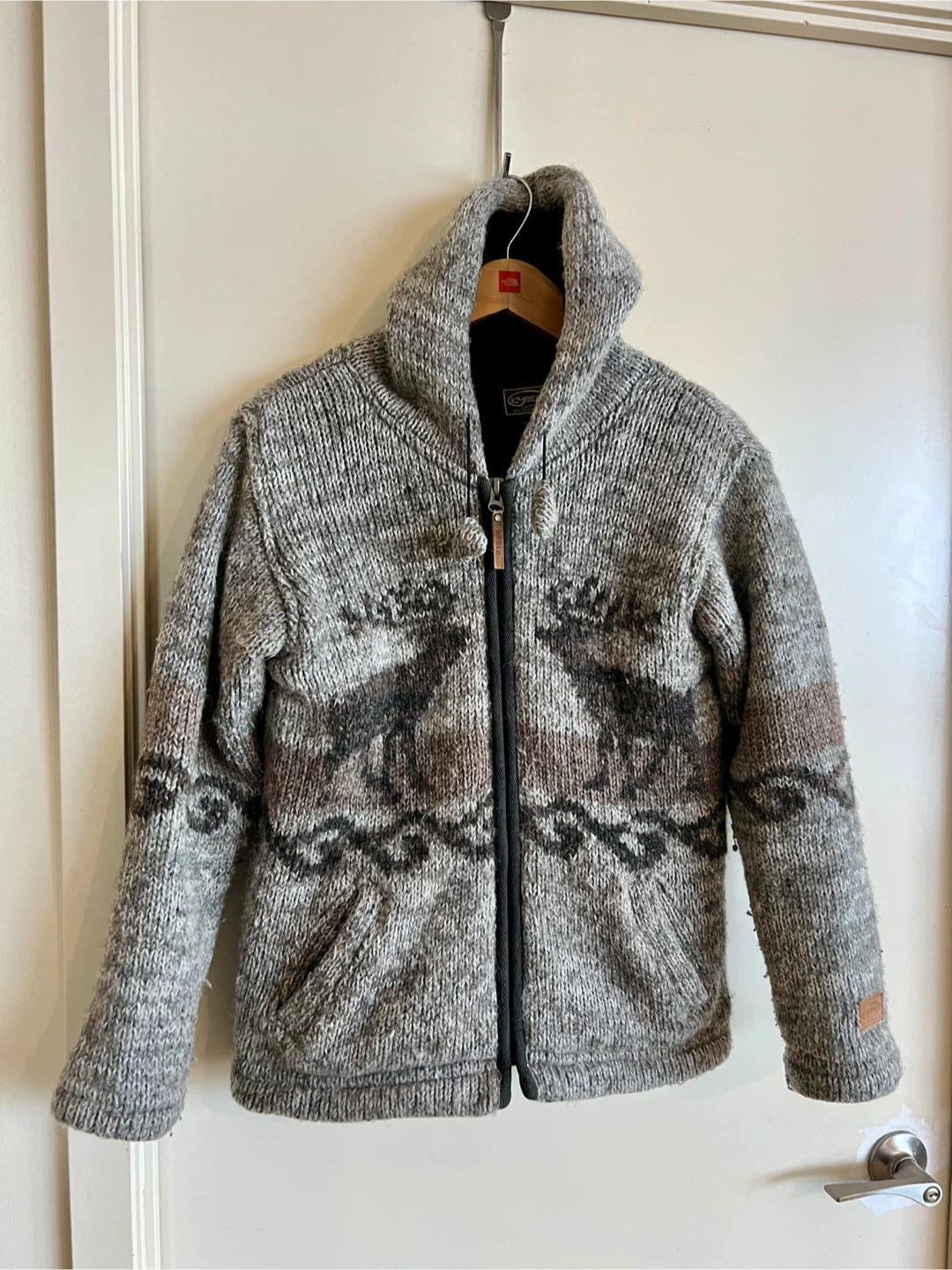 Kyber Wool Zip-Up Jacket/Sweater with Fleece Lining