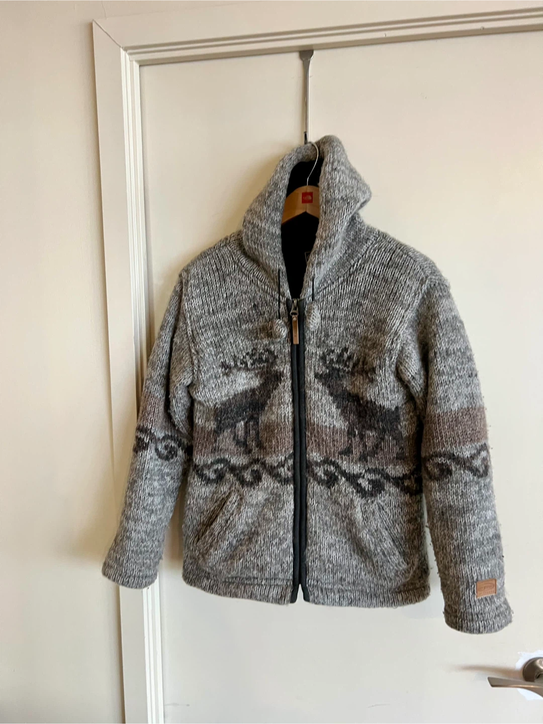 Kyber Wool Zip-Up Jacket/Sweater with Fleece Lining - photo 2