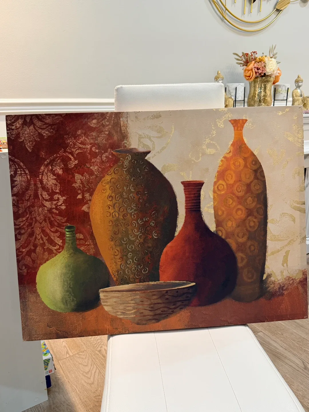 Beautiful Midsize Vase Painting