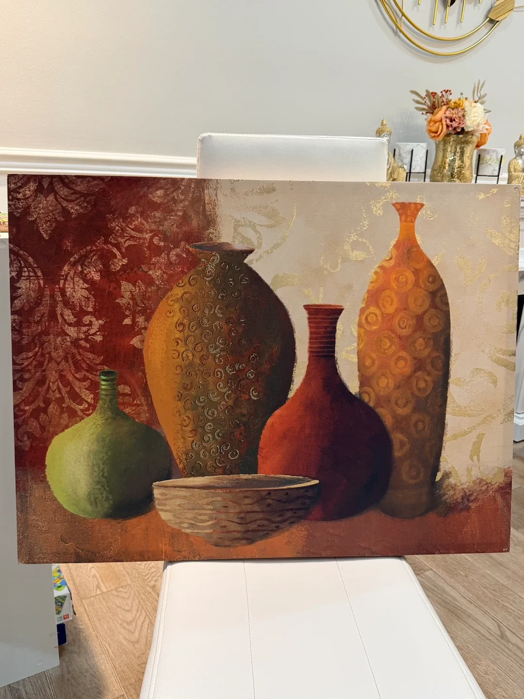 Beautiful Midsize Vase Painting image indicator(4)