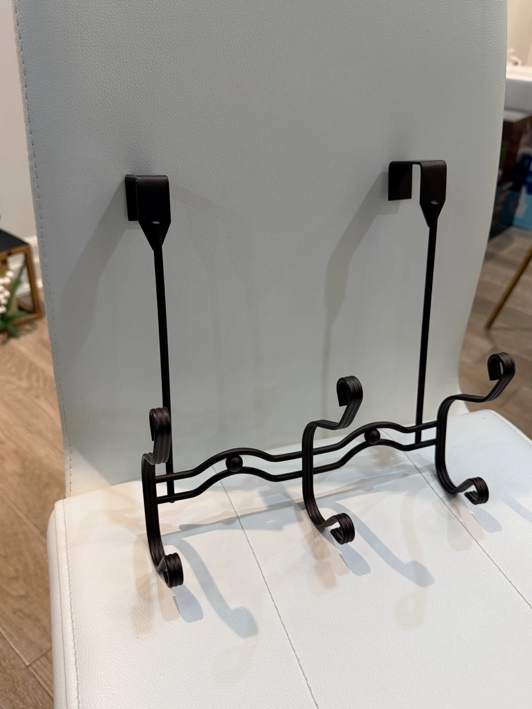 Over-the-Door Hooks - Silver & Black - photo 2