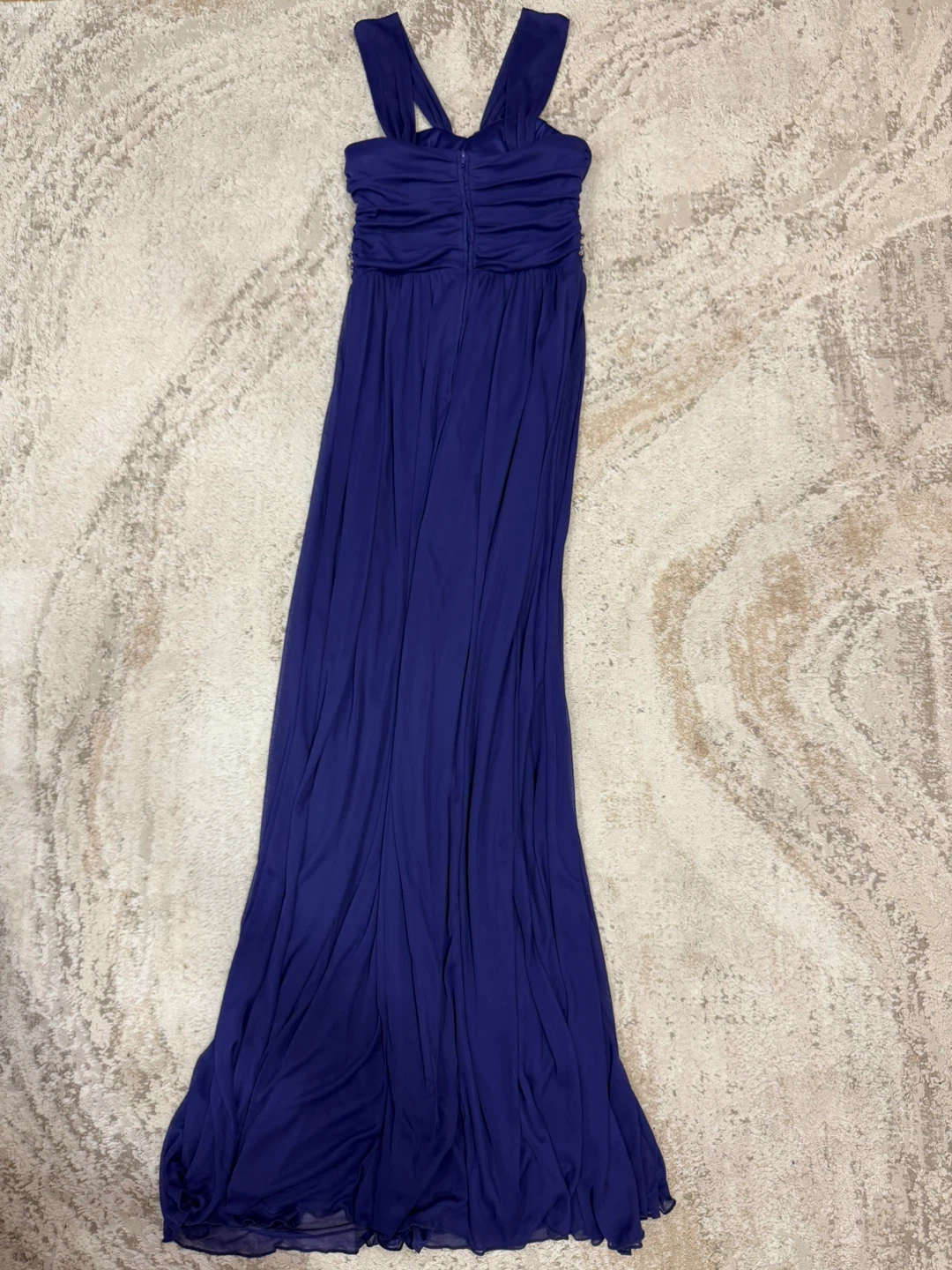 B Darlin Purple Formal Dress with Embellished Waist - photo 5