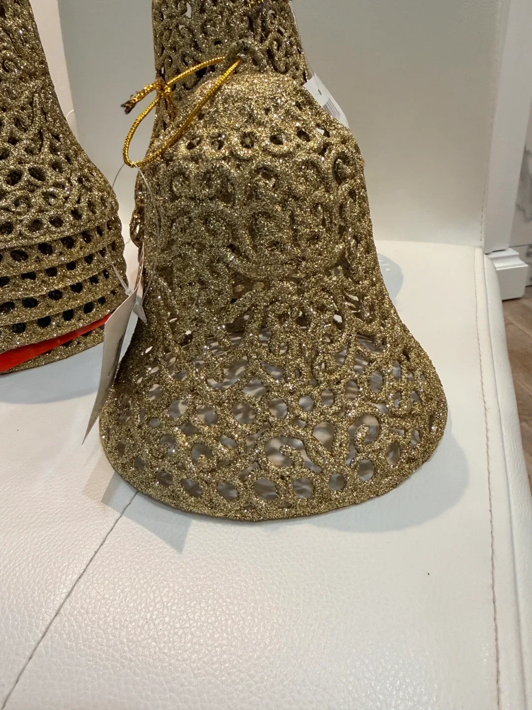 Christmas House Decor Bells - Gold (set of 10) image indicator(5)