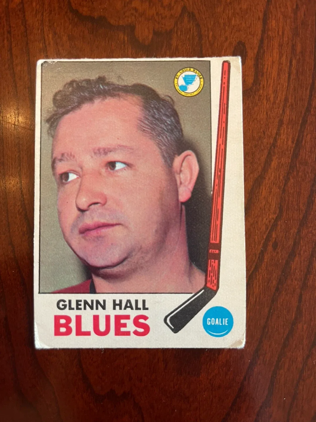 1969-70 O-Pee-Chee #12 Glenn Hall St.Louis Blues