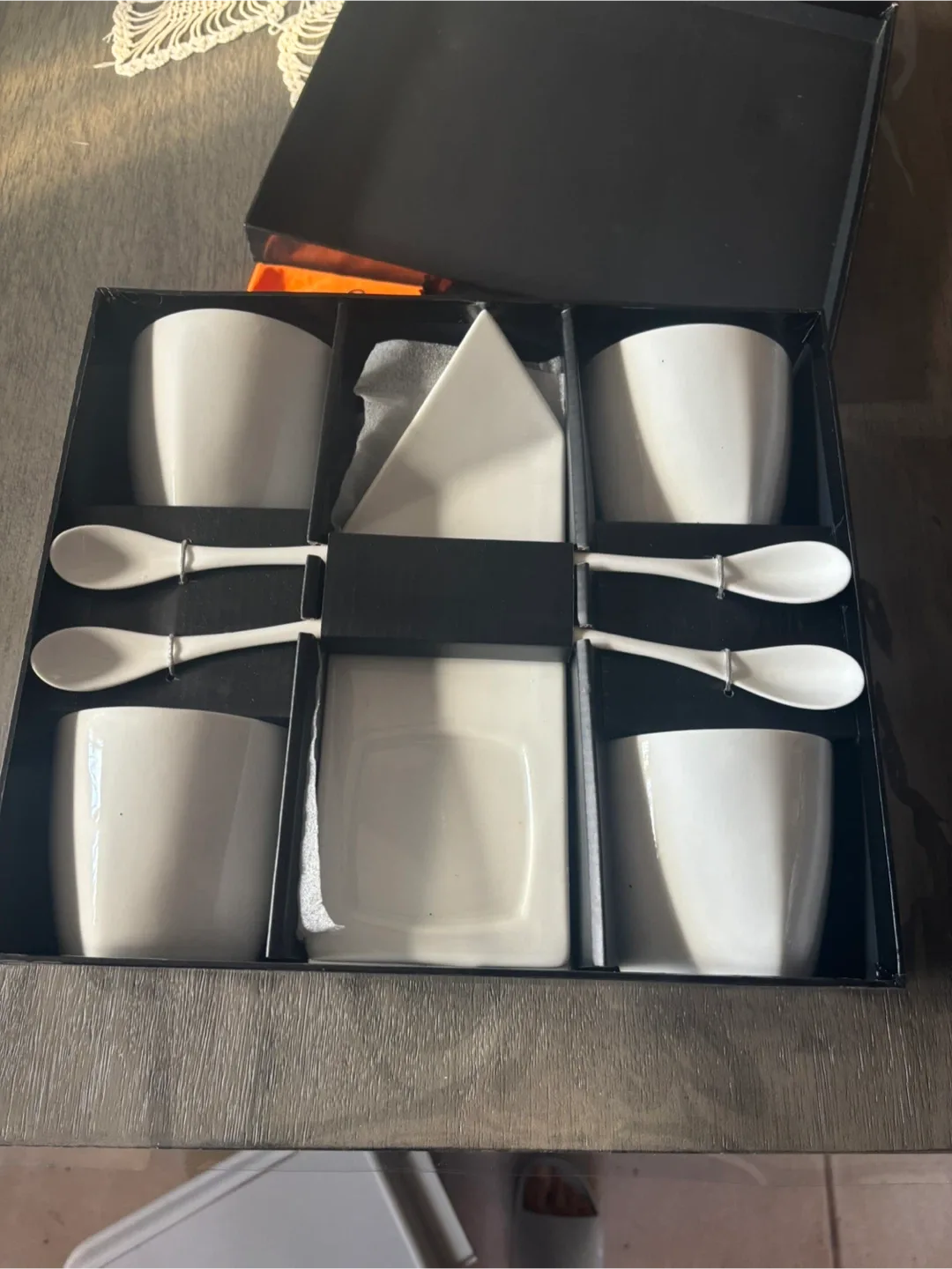 CTW Home Collection Coffee Cup Set - White