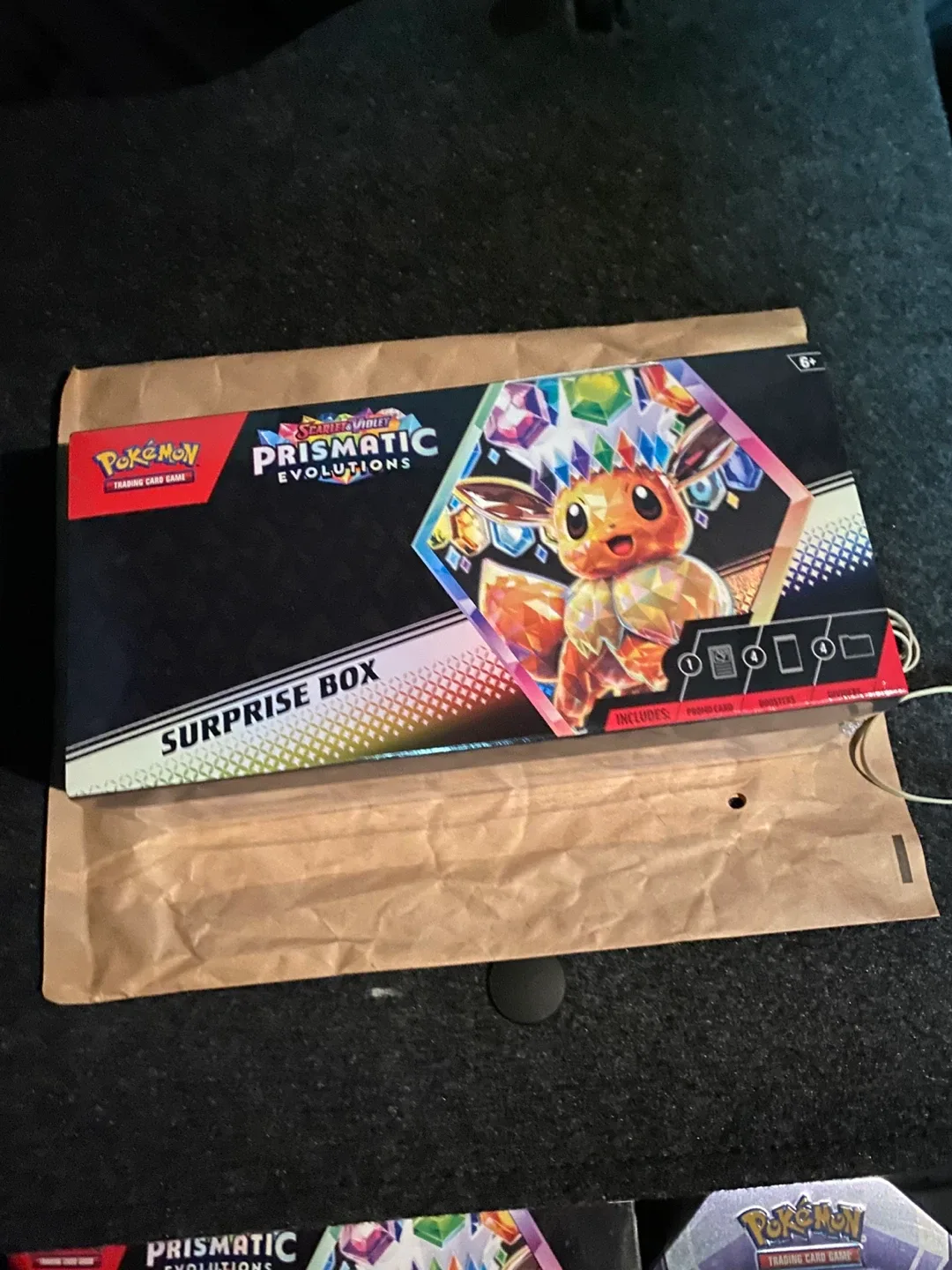 Pokémon Prismatic Eevee Surprise Box (firm at $75) (Can deliver)