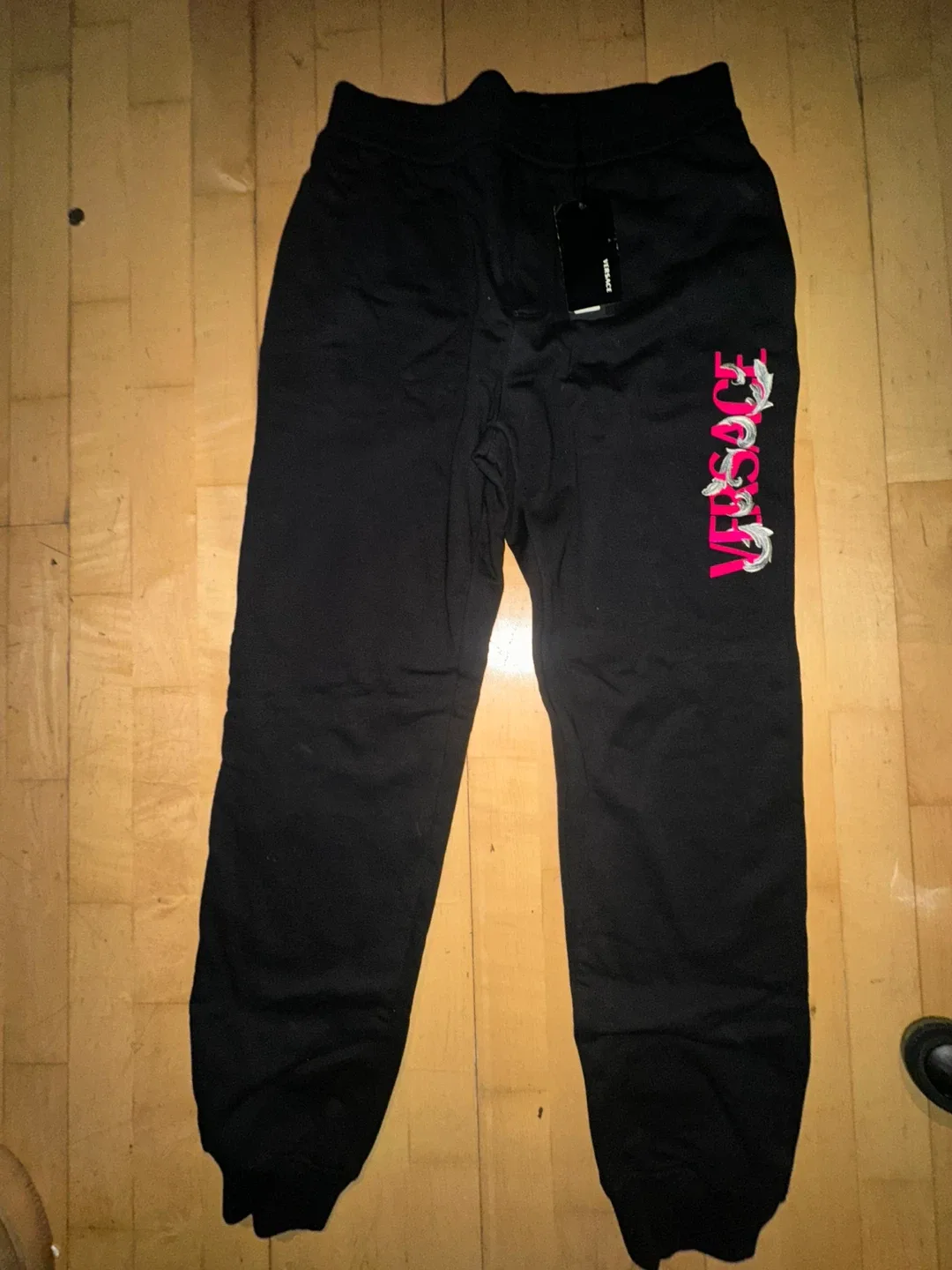 Versace Black Pants & Shirt Set image indicator(2)