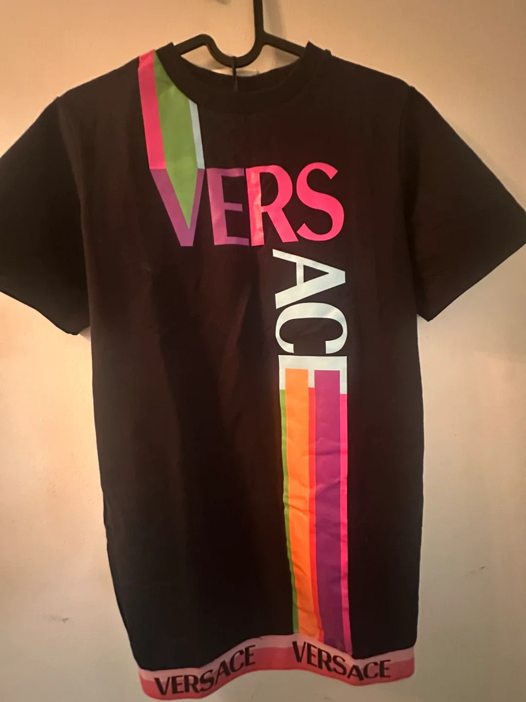 Versace Black Pants & Shirt Set