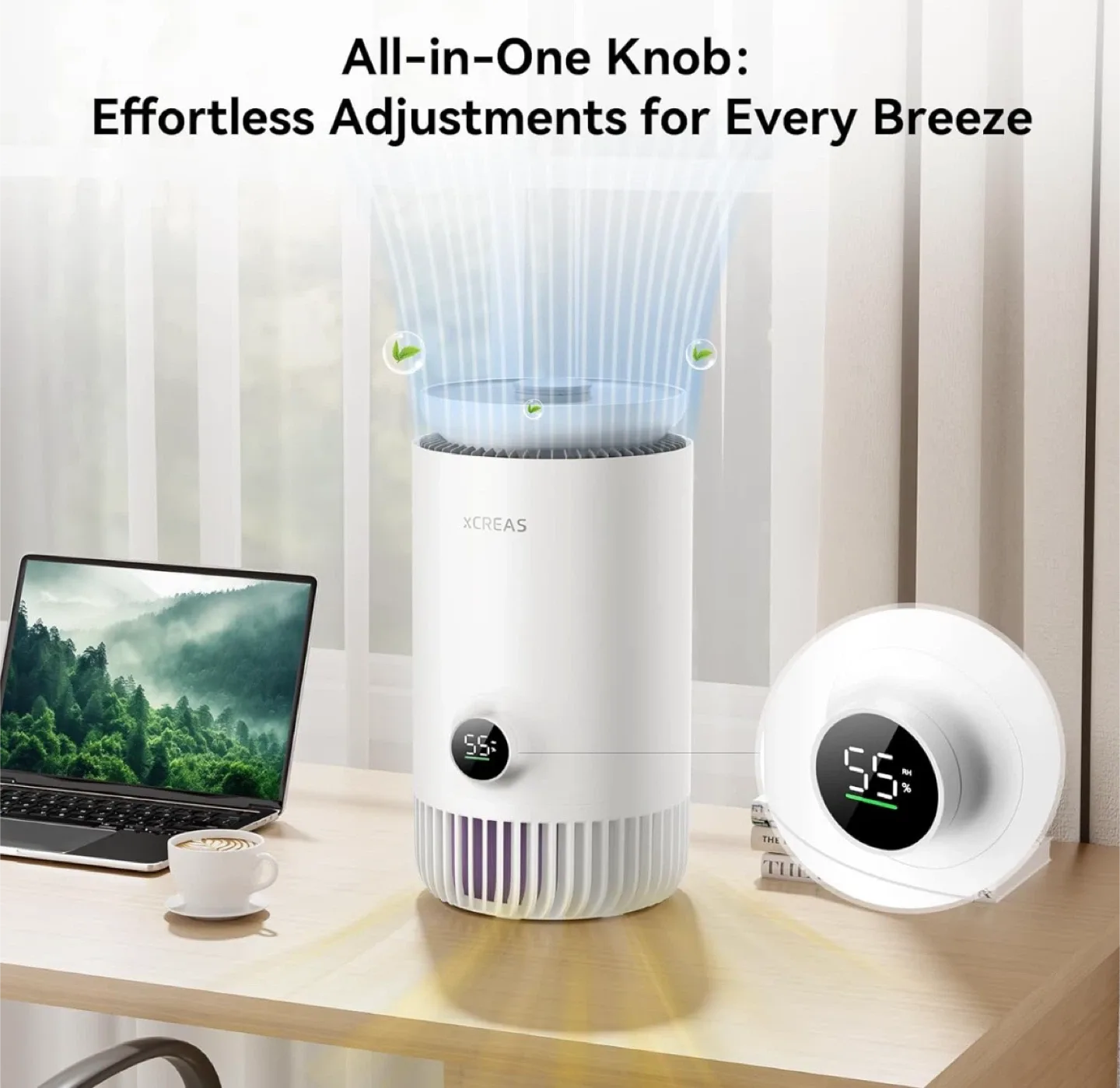 Air Purifier and Humidifier in One, 2 in 1 image indicator(3)