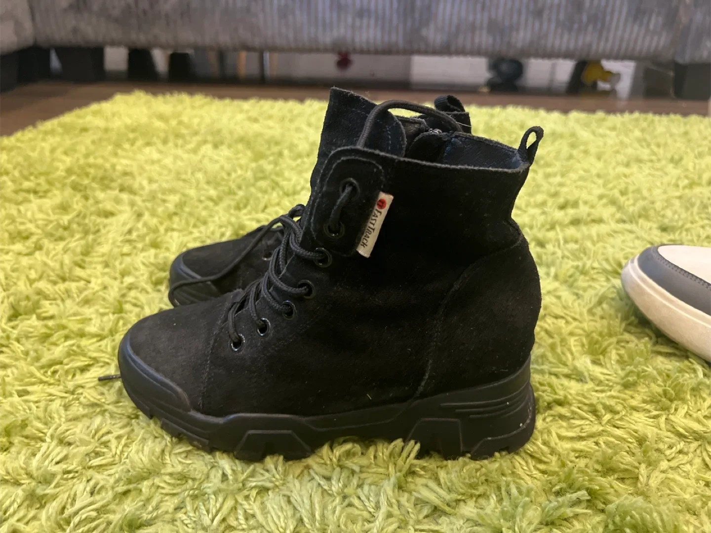 East Rock Black Ankle Boots