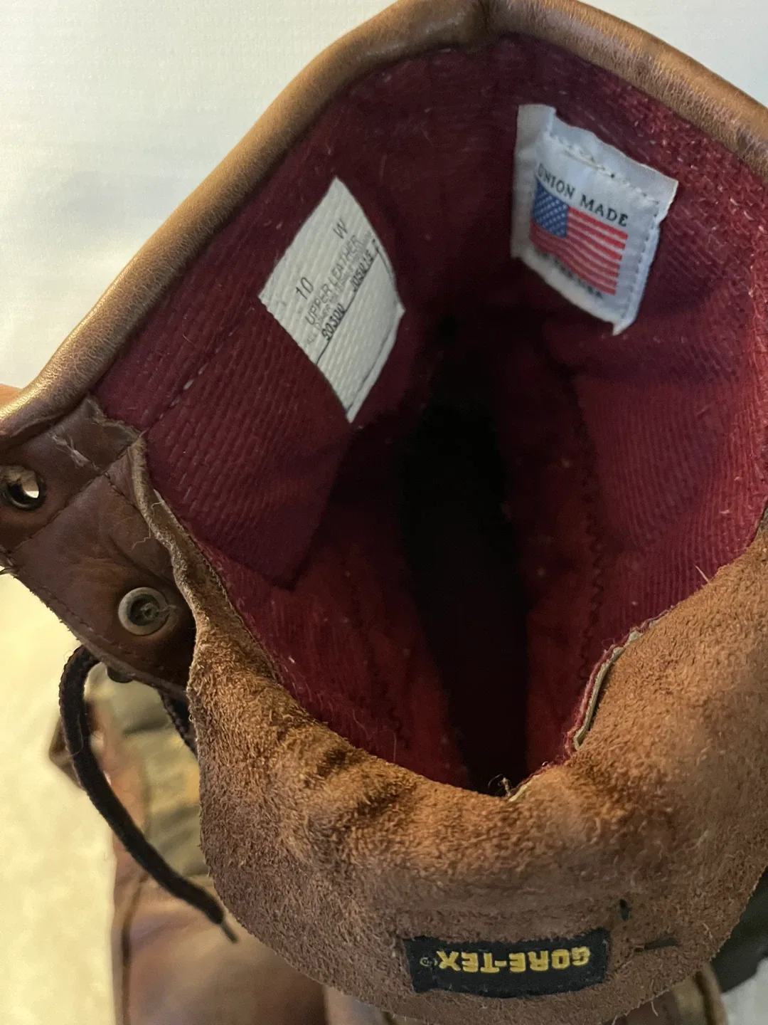 Browning Gore-Tex Leather Hunting Steel Toe Boots - Size 10 image indicator(4)