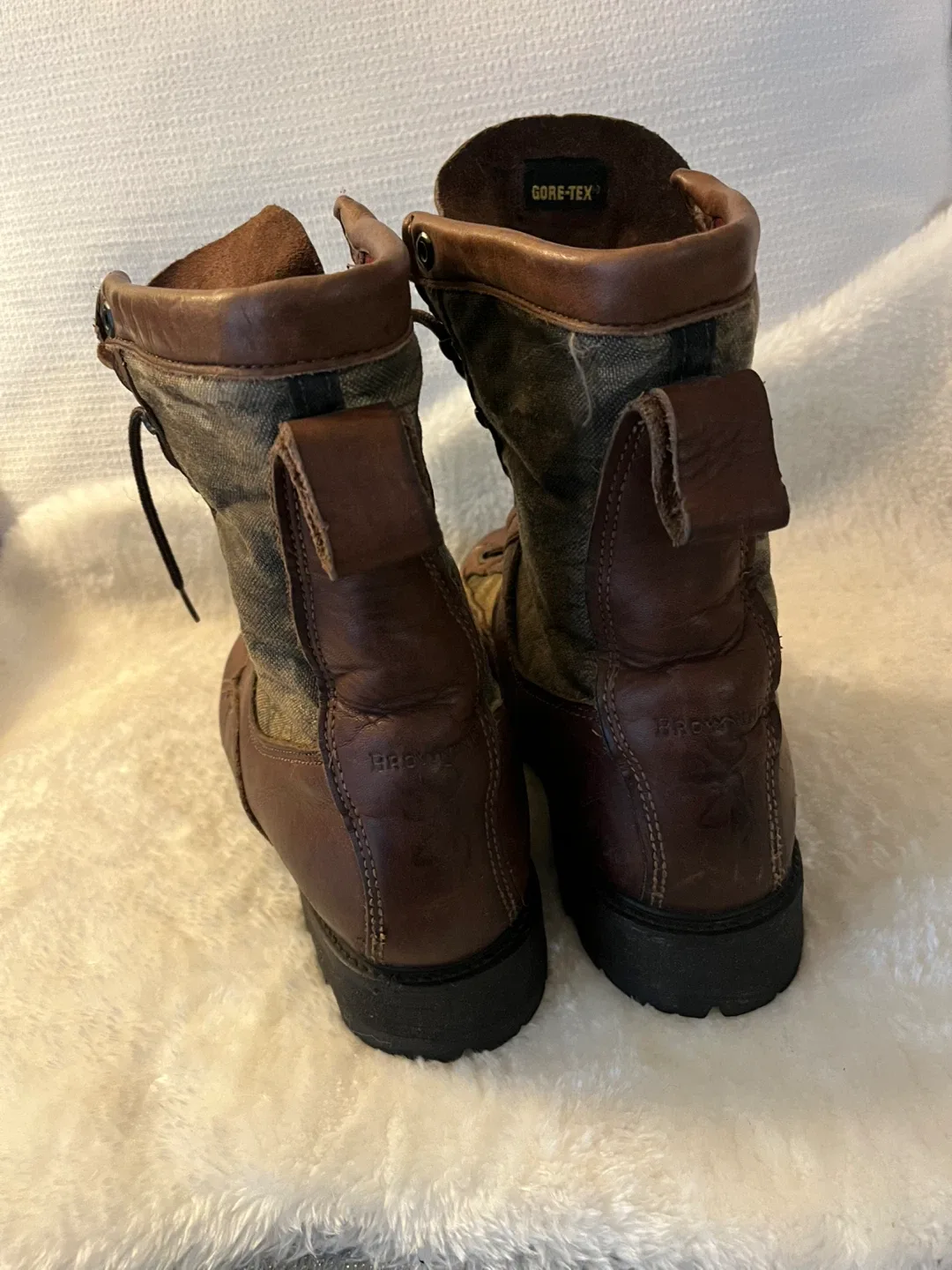 Browning Gore-Tex Leather Hunting Steel Toe Boots - Size 10 image indicator(6)