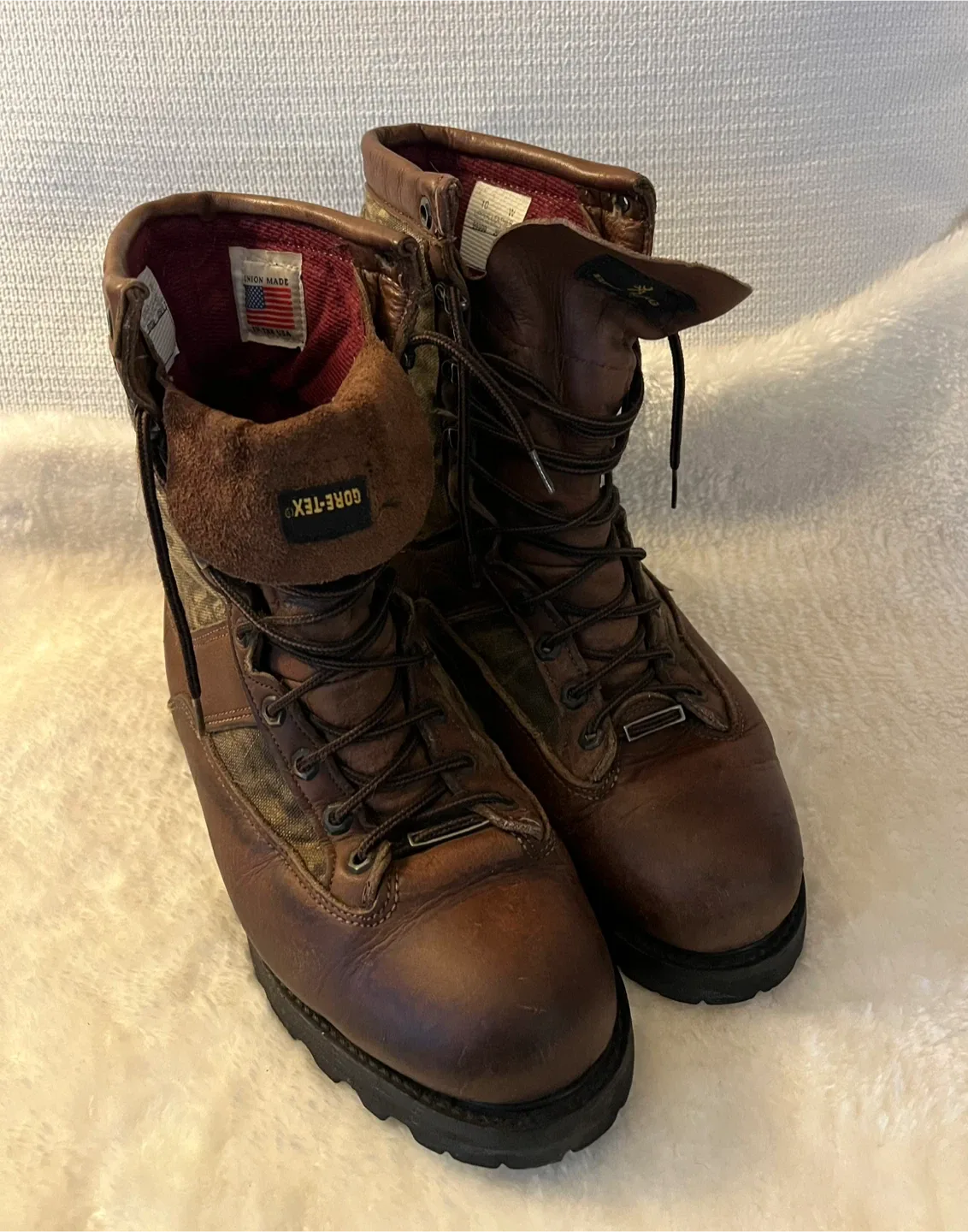 Browning Gore-Tex Leather Hunting Steel Toe Boots - Size 10 image indicator(7)