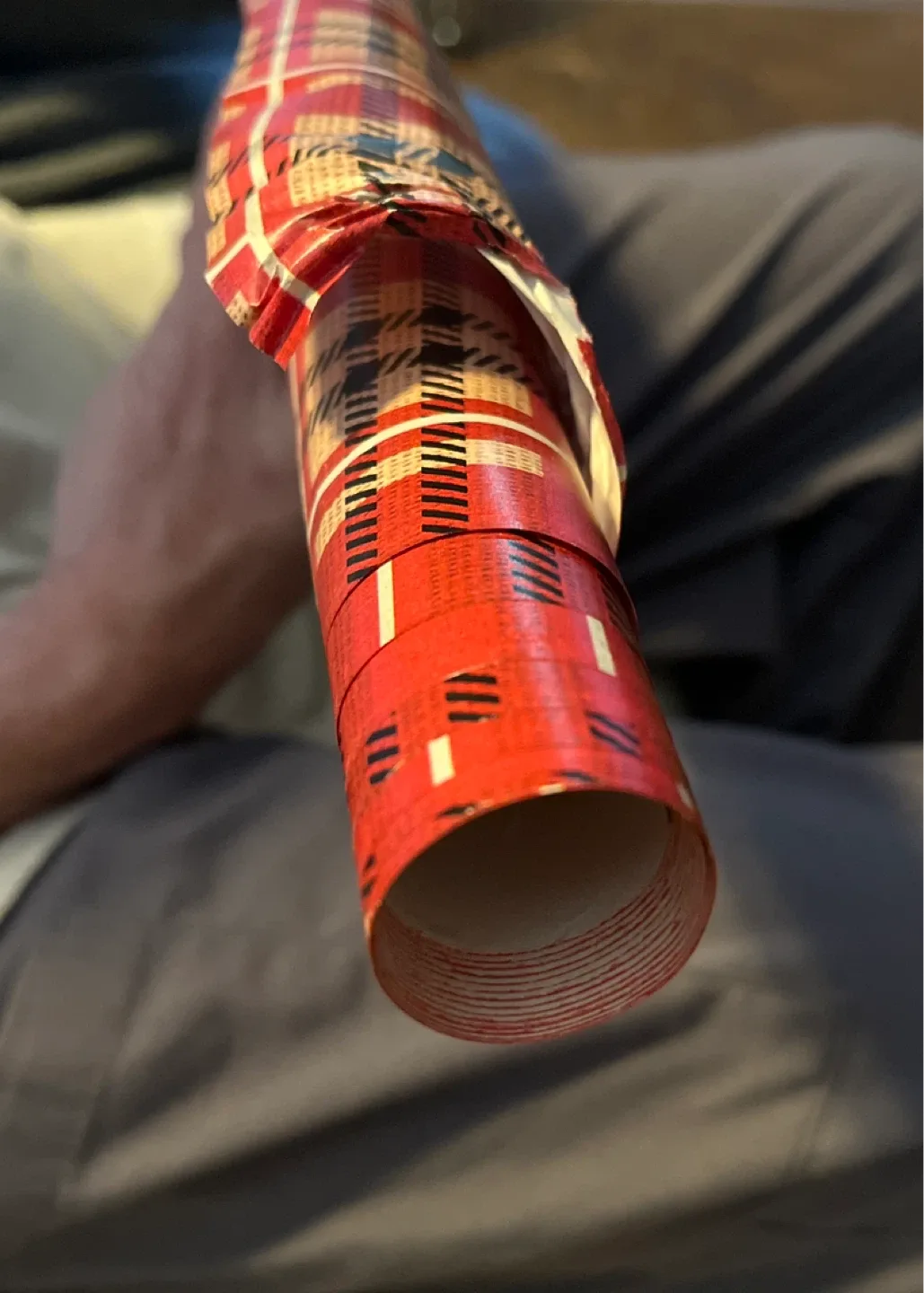 Recycled wrapping paper image indicator(2)