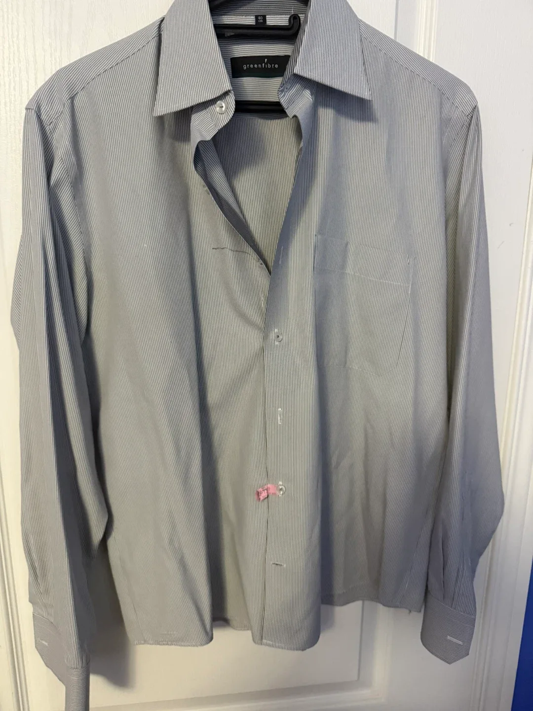 Greenfibre Striped Dress Shirt - Size 40