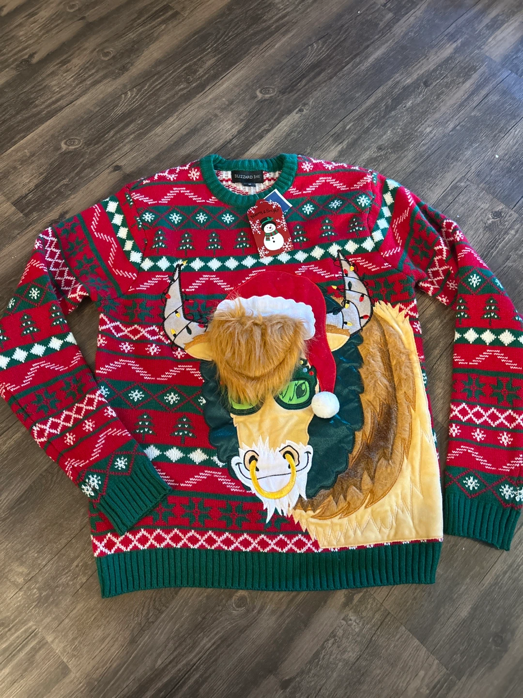 Blizzard Bay Christmas Sweater - Size M - New with Tags!