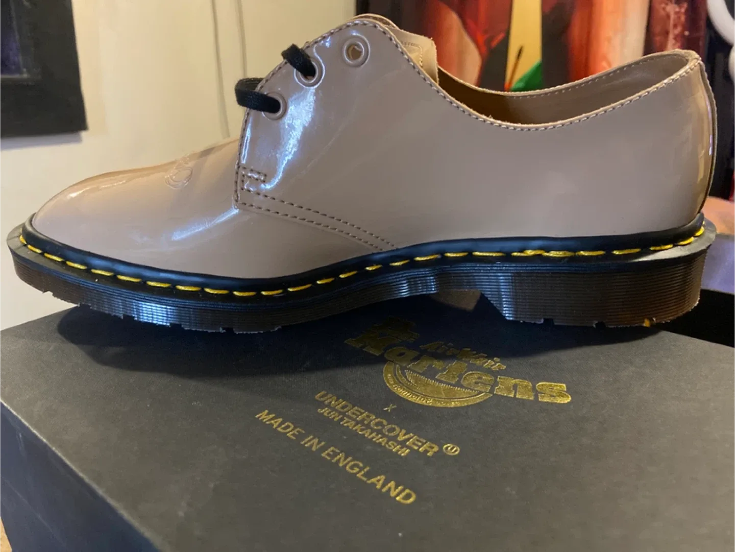 Dr. Martens x Undercover 1461 Beige Shoes