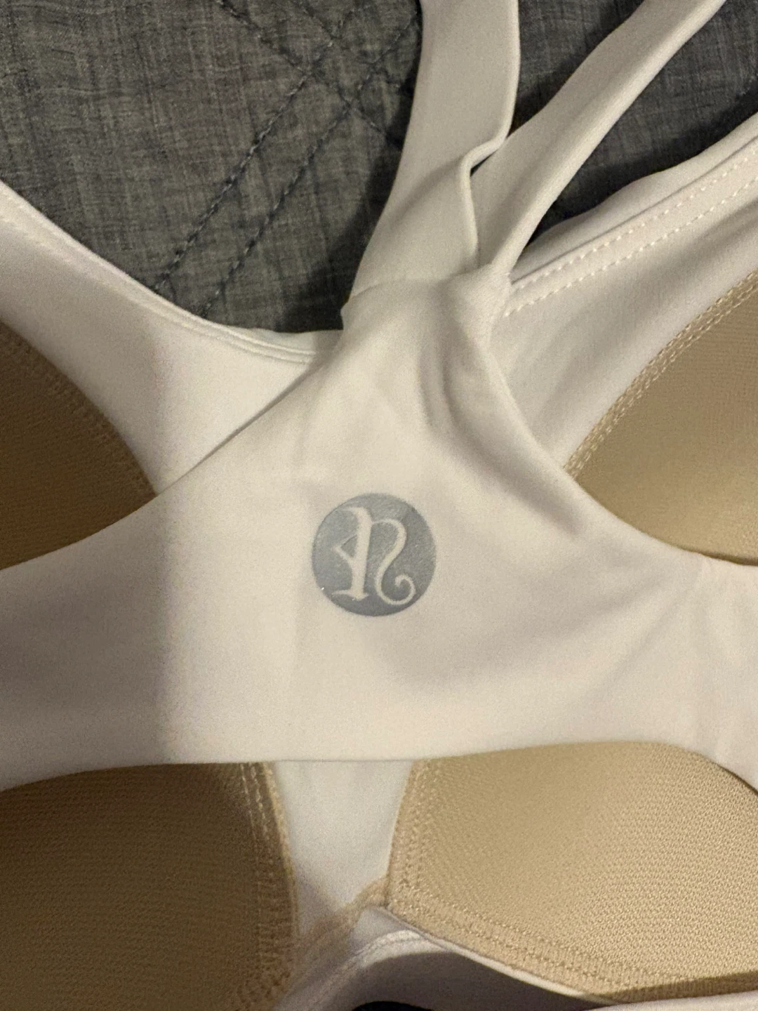 White Sports Bra 2XL - photo 3