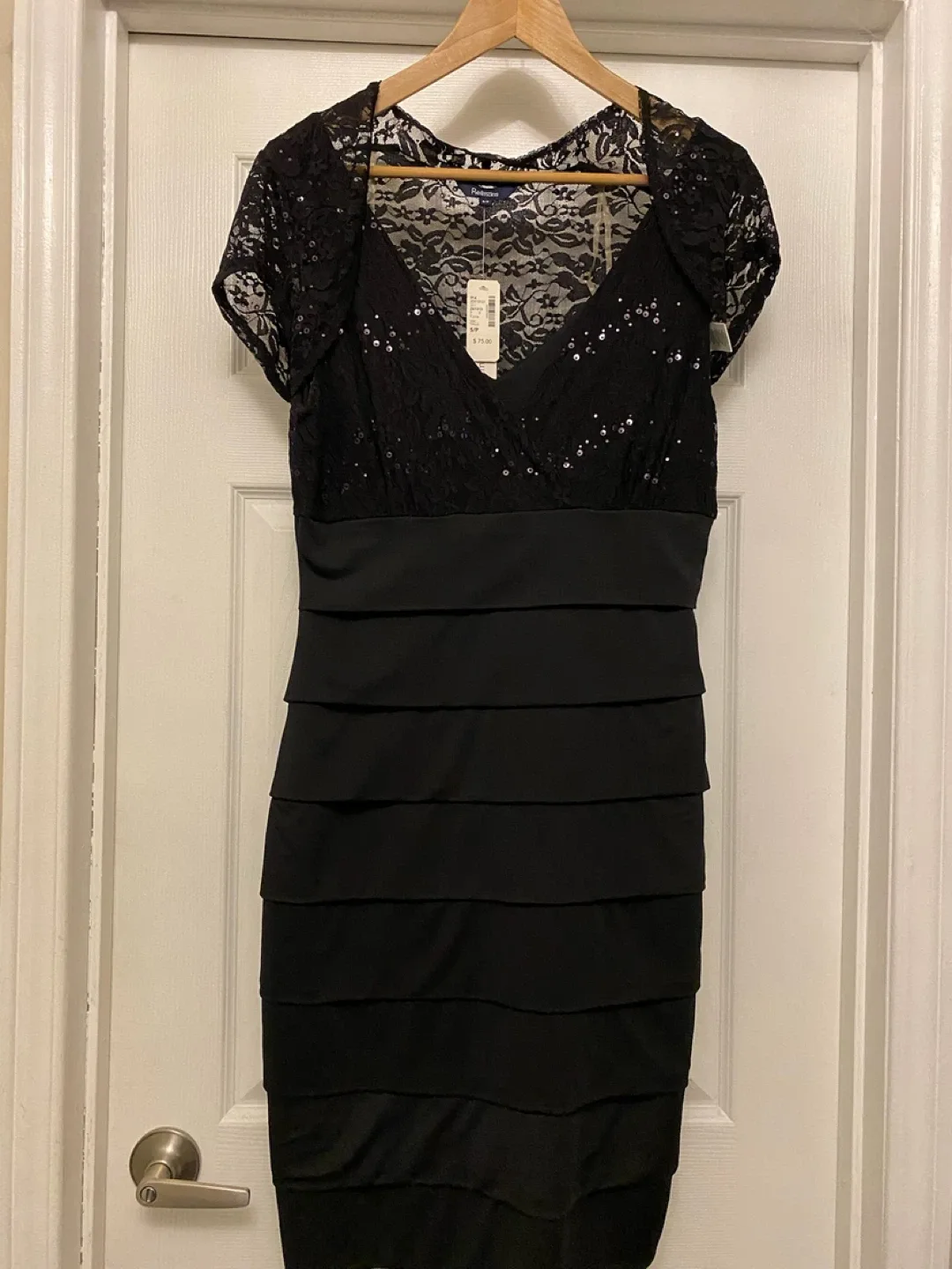 Black Cocktail Dress - Size S
