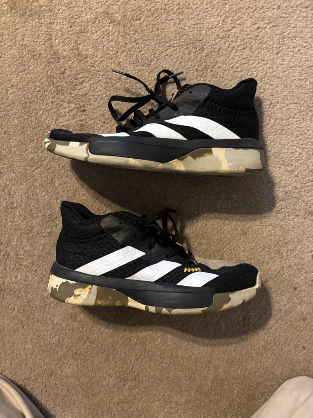 Adidas Pro Model 2G Basketball Shoes (Size 7)