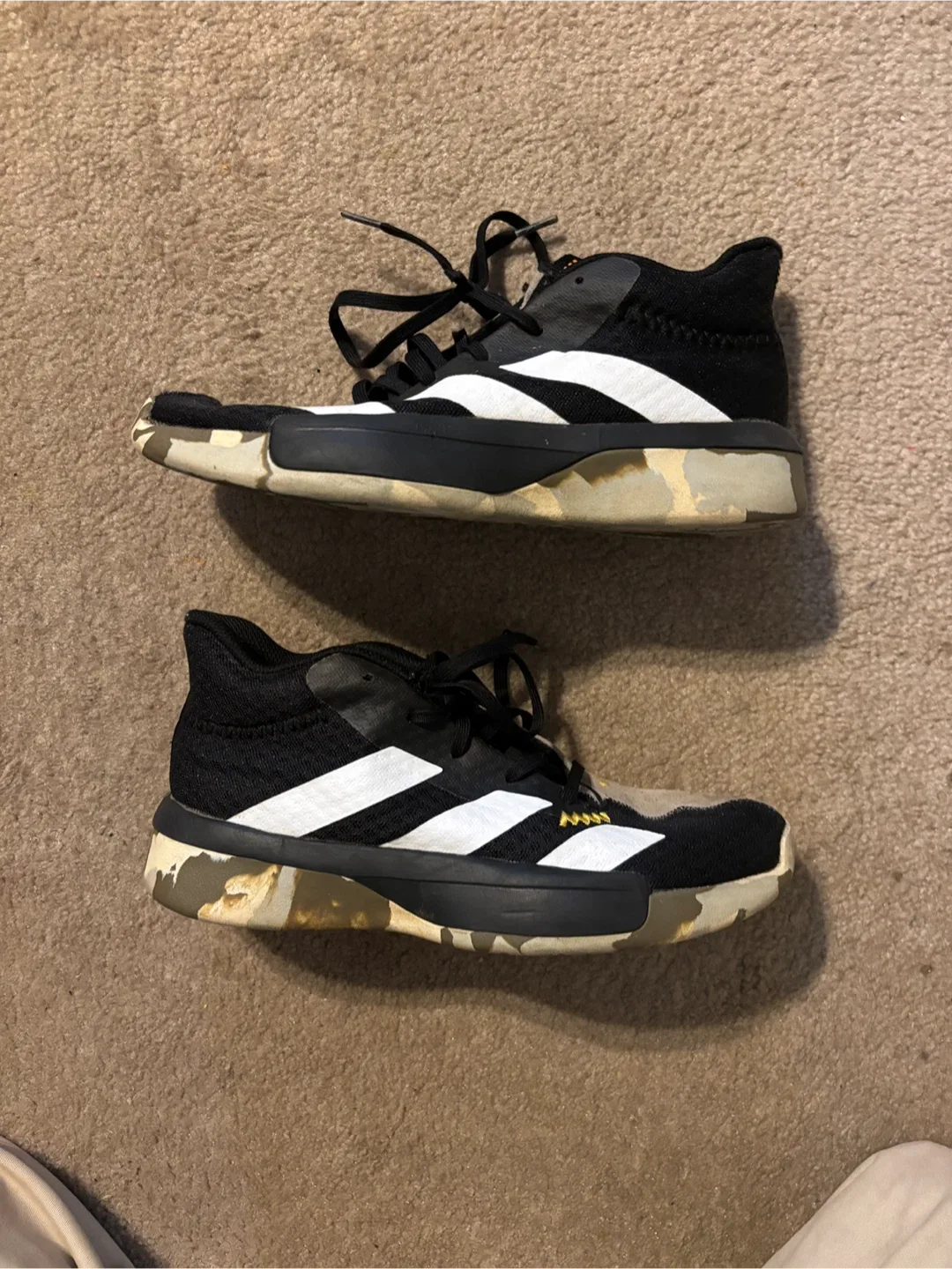 Adidas Pro Model 2G Basketball Shoes (Size 7)