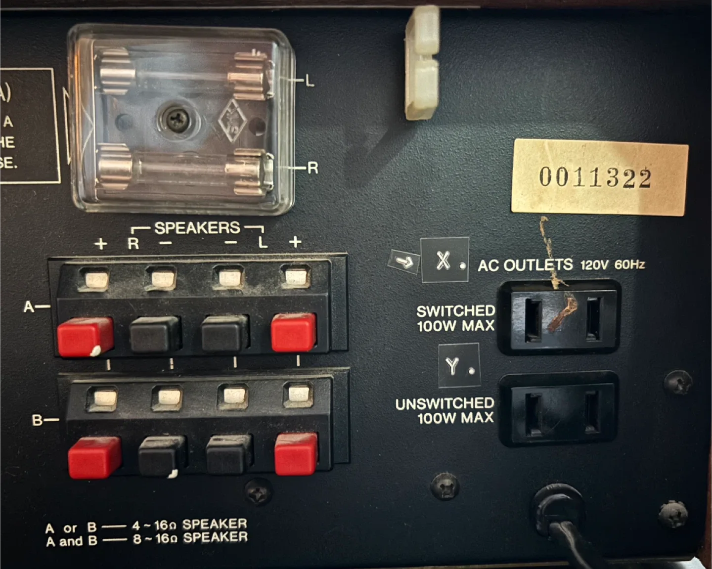 Vintage Sanyo 2033 AM/FM Stereo Receiver image indicator(8)