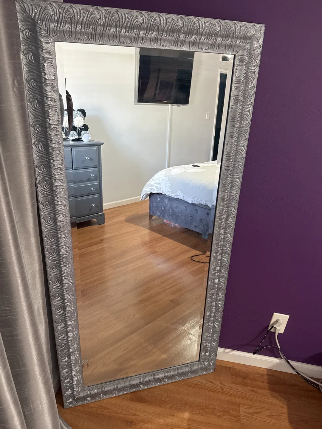 Full Length Silver Mirror