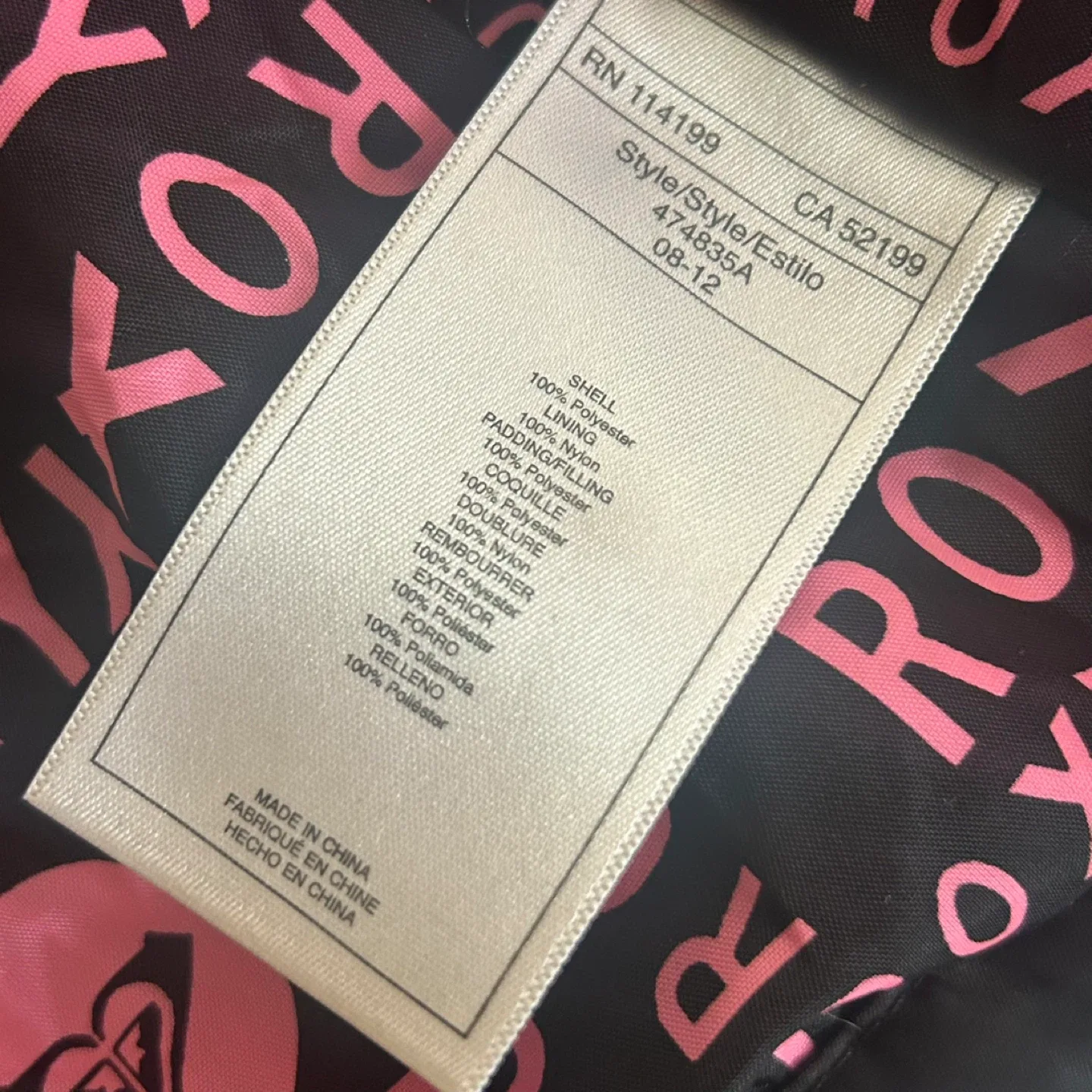 ROXY Womans Winter Coat -L (Dixie&Bloor) image indicator(9)