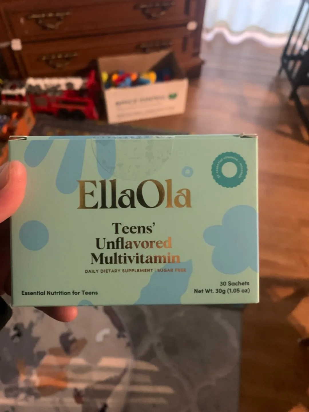 EllaOla Teens' Unflavored Multivitamin - New!