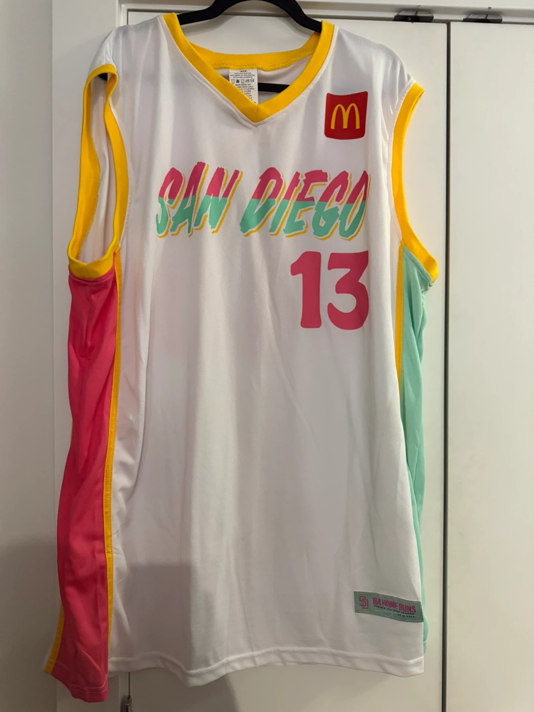McDonald's San Diego Padres Machado #13 Jersey XL