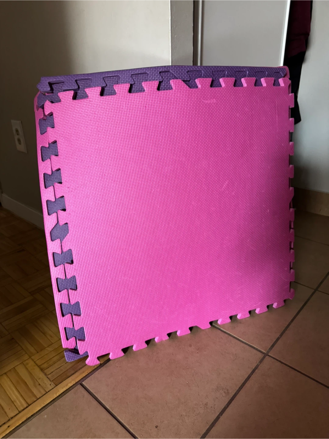 Pink & Purple Foam Play Mats - photo 3