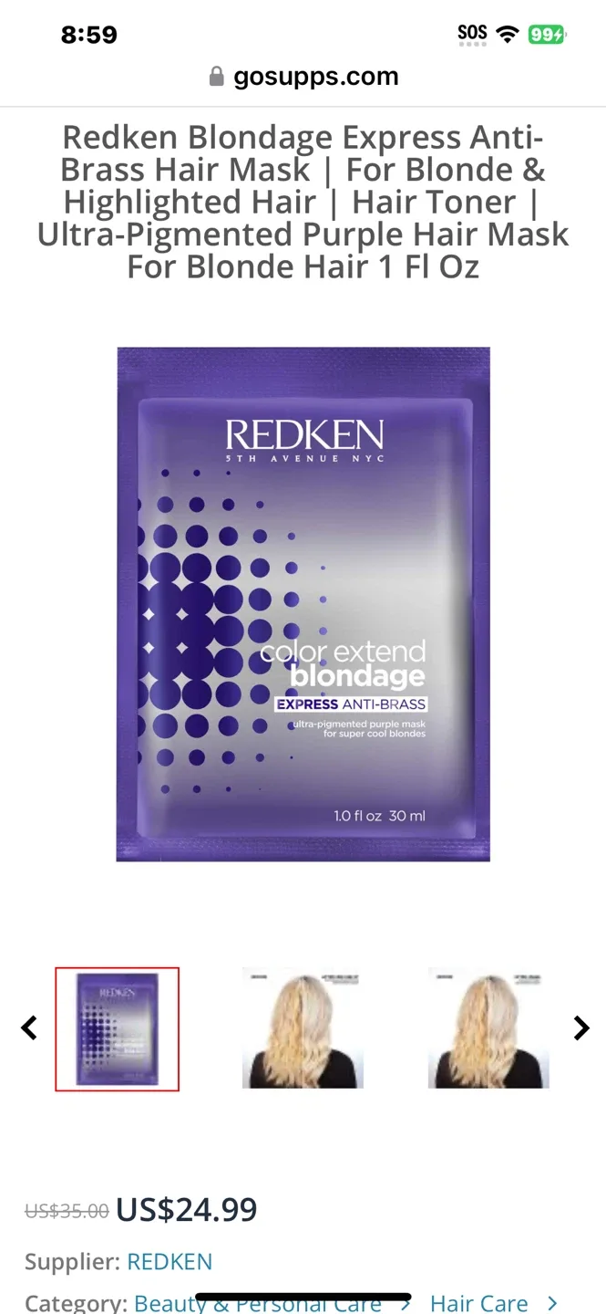Redken Color Extend Blondage Anti-Brass Mask image indicator(2)
