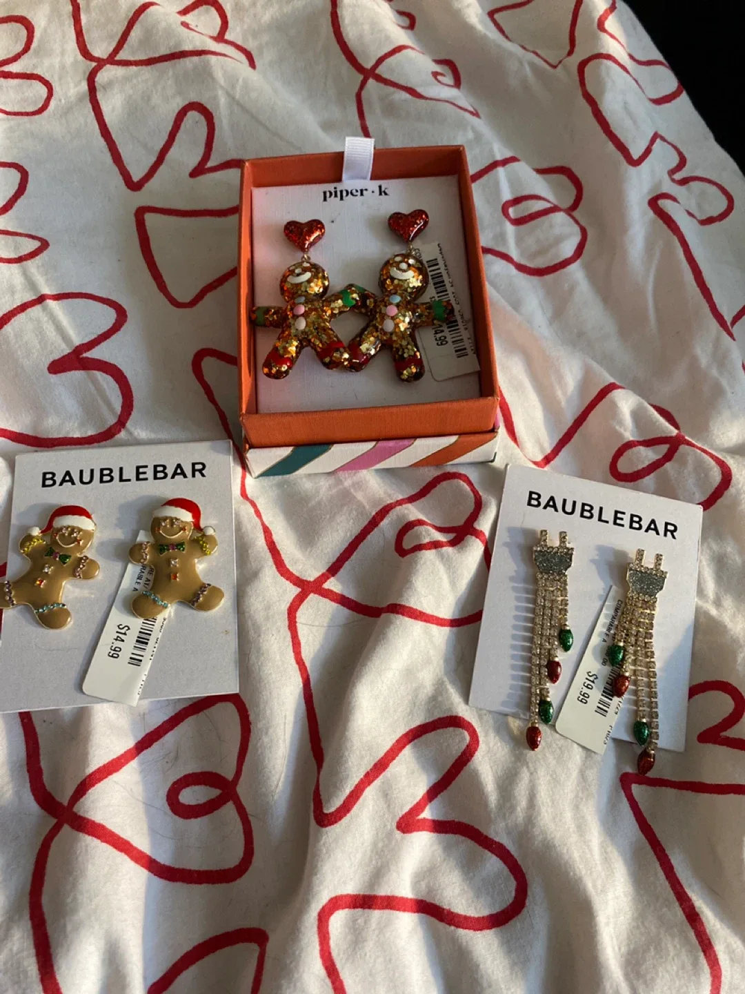 BaubleBar & piper.k Holiday Earrings