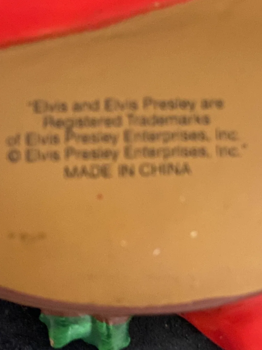 Elvis Presley  Guitar Collectible Christmas Ornament 1997  5.5” image indicator(3)