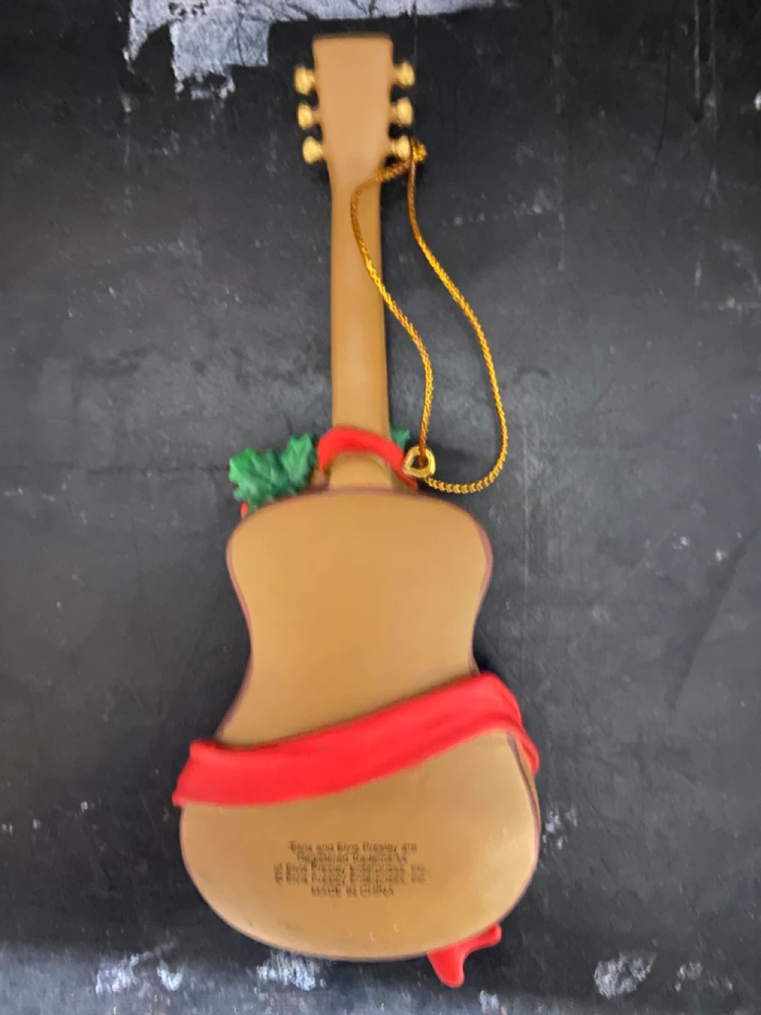 Elvis Presley  Guitar Collectible Christmas Ornament 1997  5.5” - photo 2