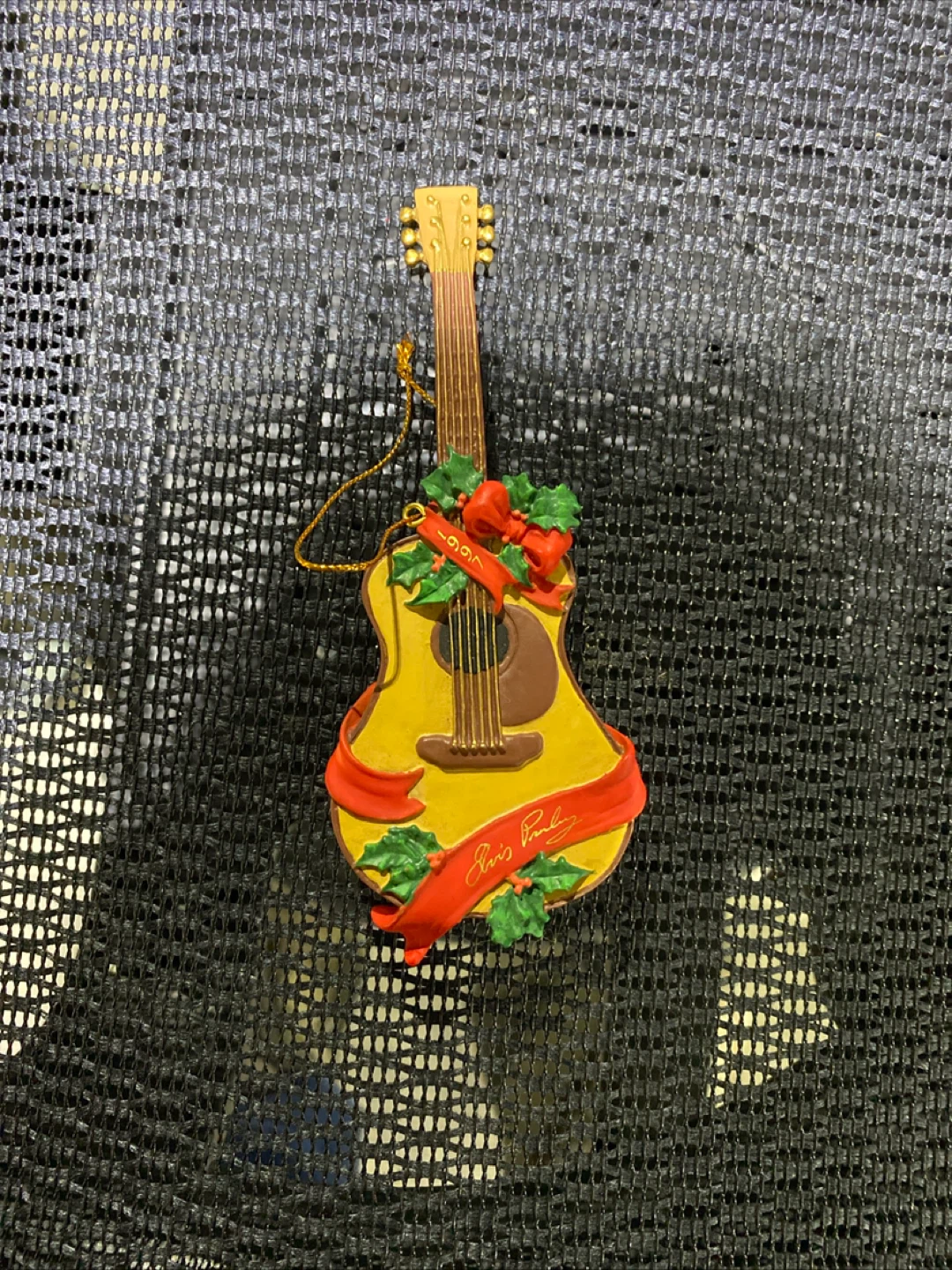 Elvis Presley  Guitar Collectible Christmas Ornament 1997  5.5” - photo 4