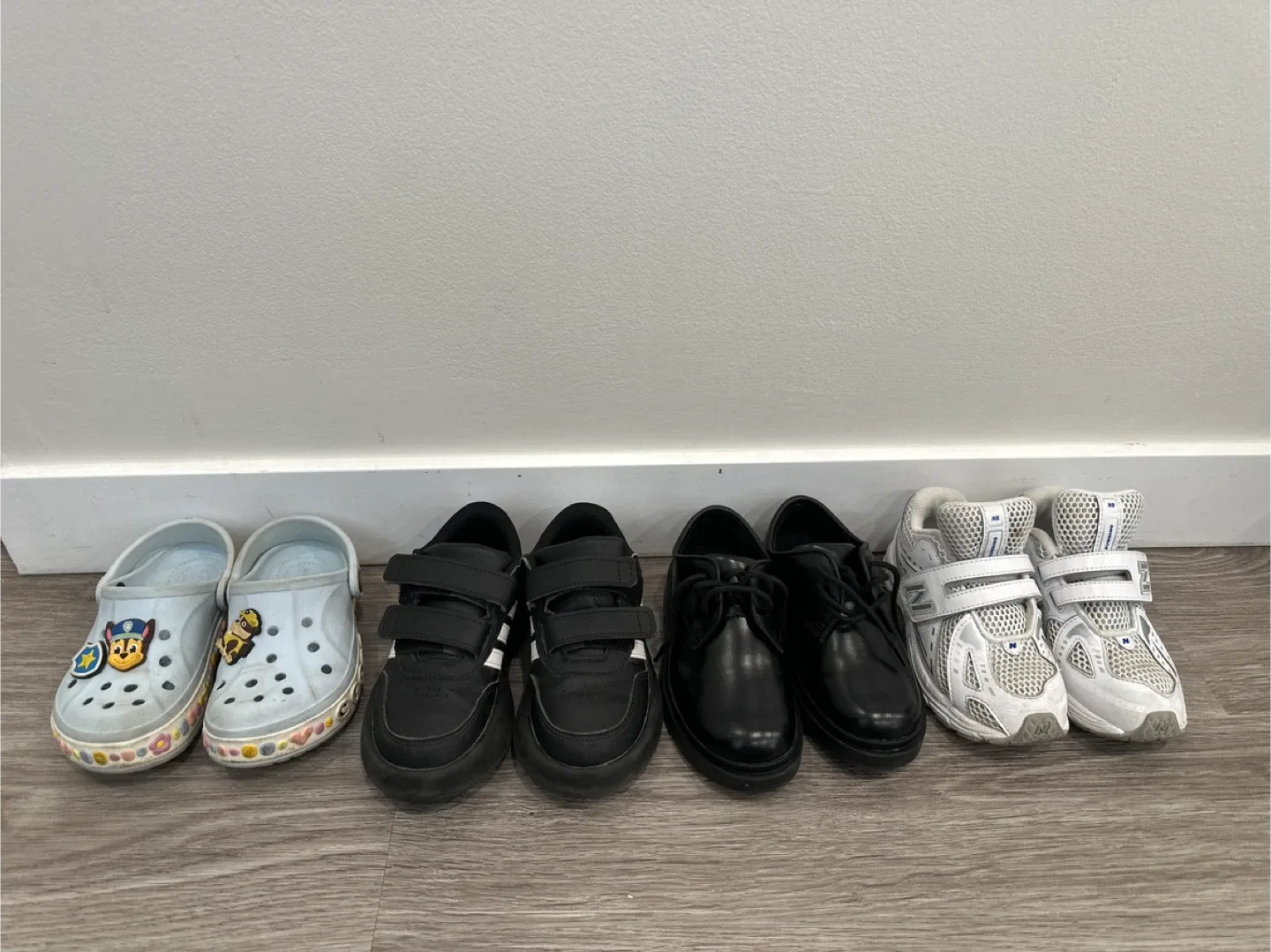 Kids' Shoes Bundle - Newbalance, Crocs, Adidas, H&M (size 10)