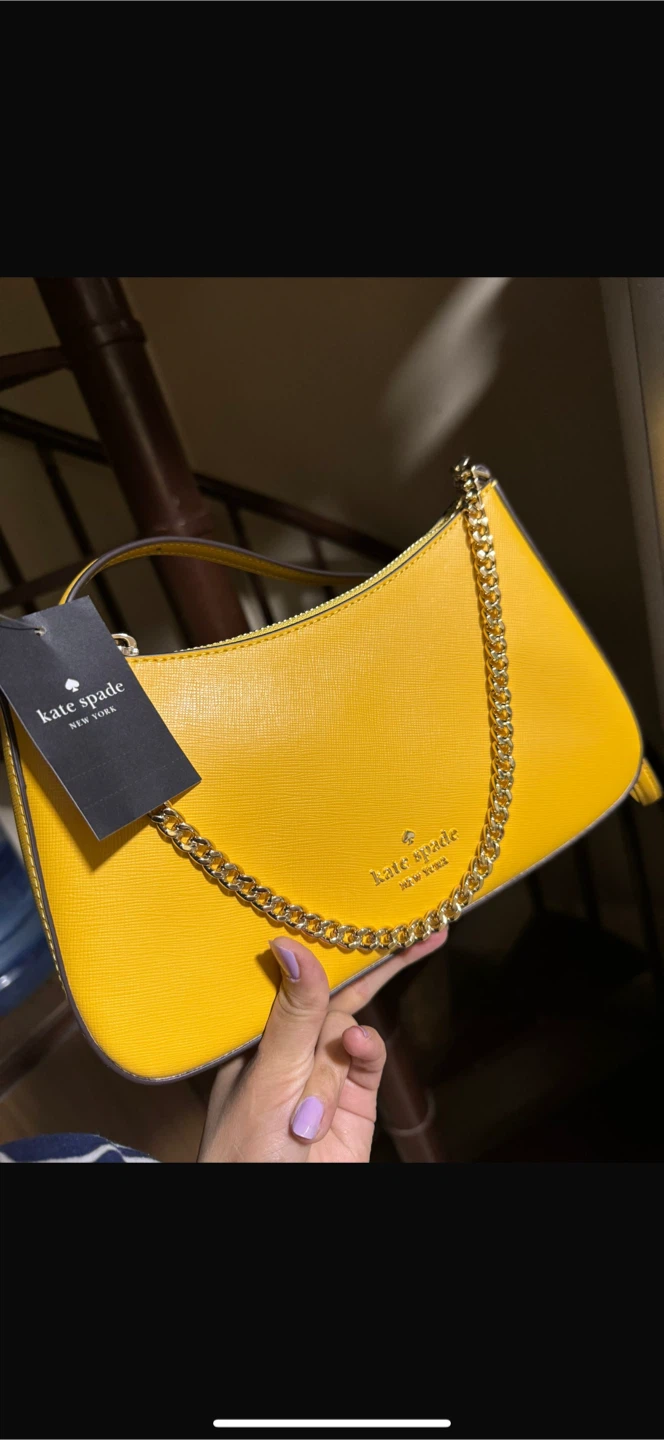 Kate Spade Madison Convertible Medium Crossbody - Yellow